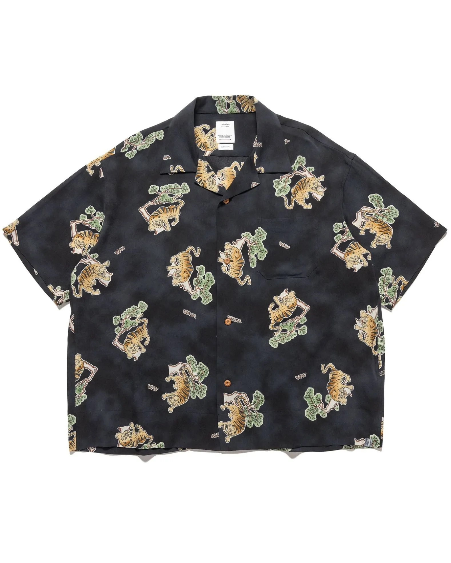 Copa Shirt S/S Tora (Silk) Black