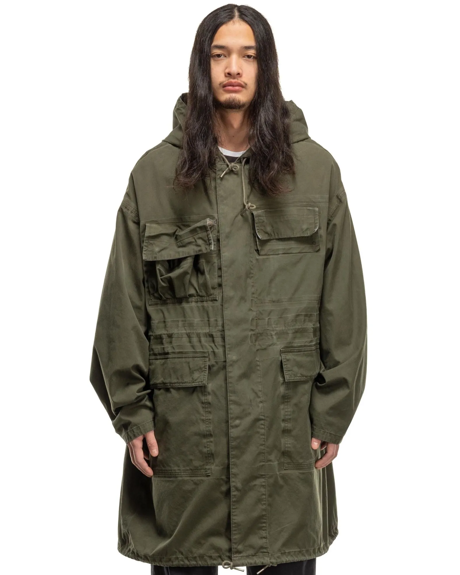 Copleston Field Parka 3L Dmgd Olive