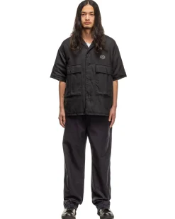 Cornet Down Shirt S/S Black