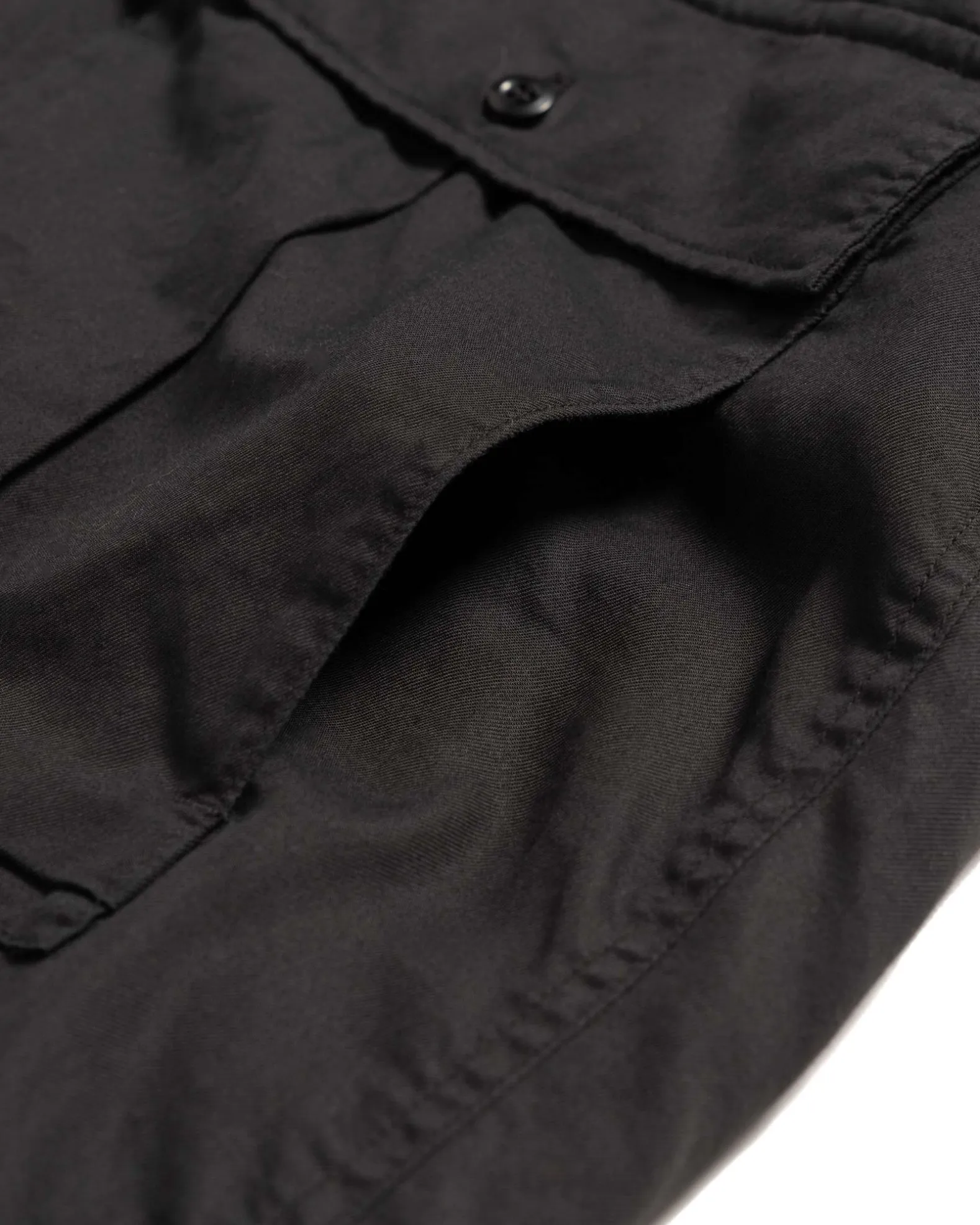 Cornet Down Shirt S/S Black