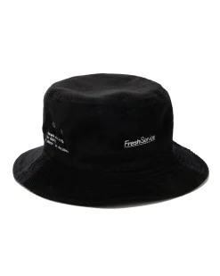 Corporate Corduroy Hat Black