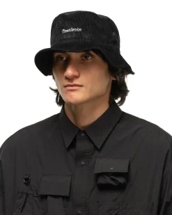 Corporate Corduroy Hat Black
