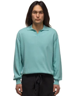 Cotton Knit Skipper Shirt Mint