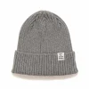 Cotton Rib Beanie Grey