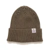Cotton Rib Beanie Olive Drab