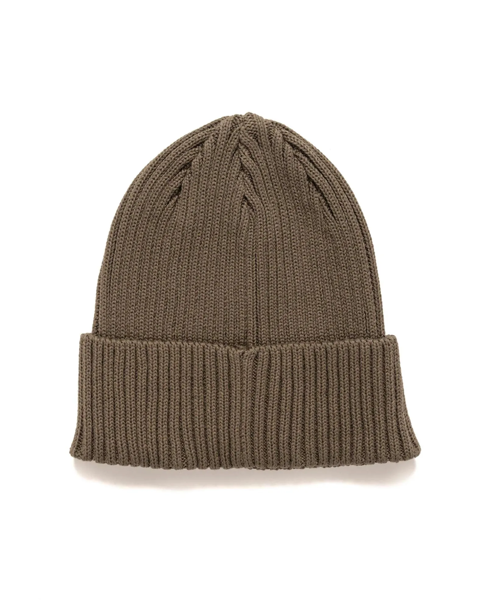 Cotton Rib Beanie Olive Drab