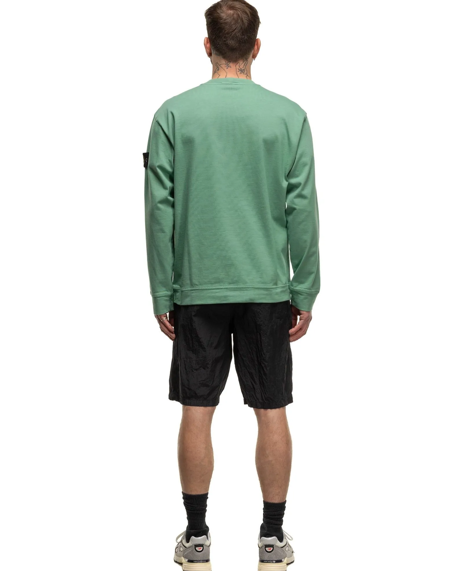 Crewneck Sweatshirt Light Green #01