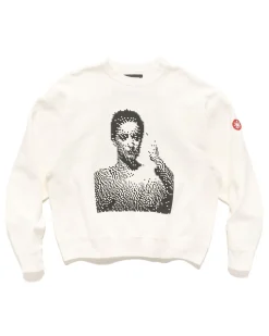 Degradation Crew Neck White