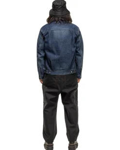Denim Blouson Blue