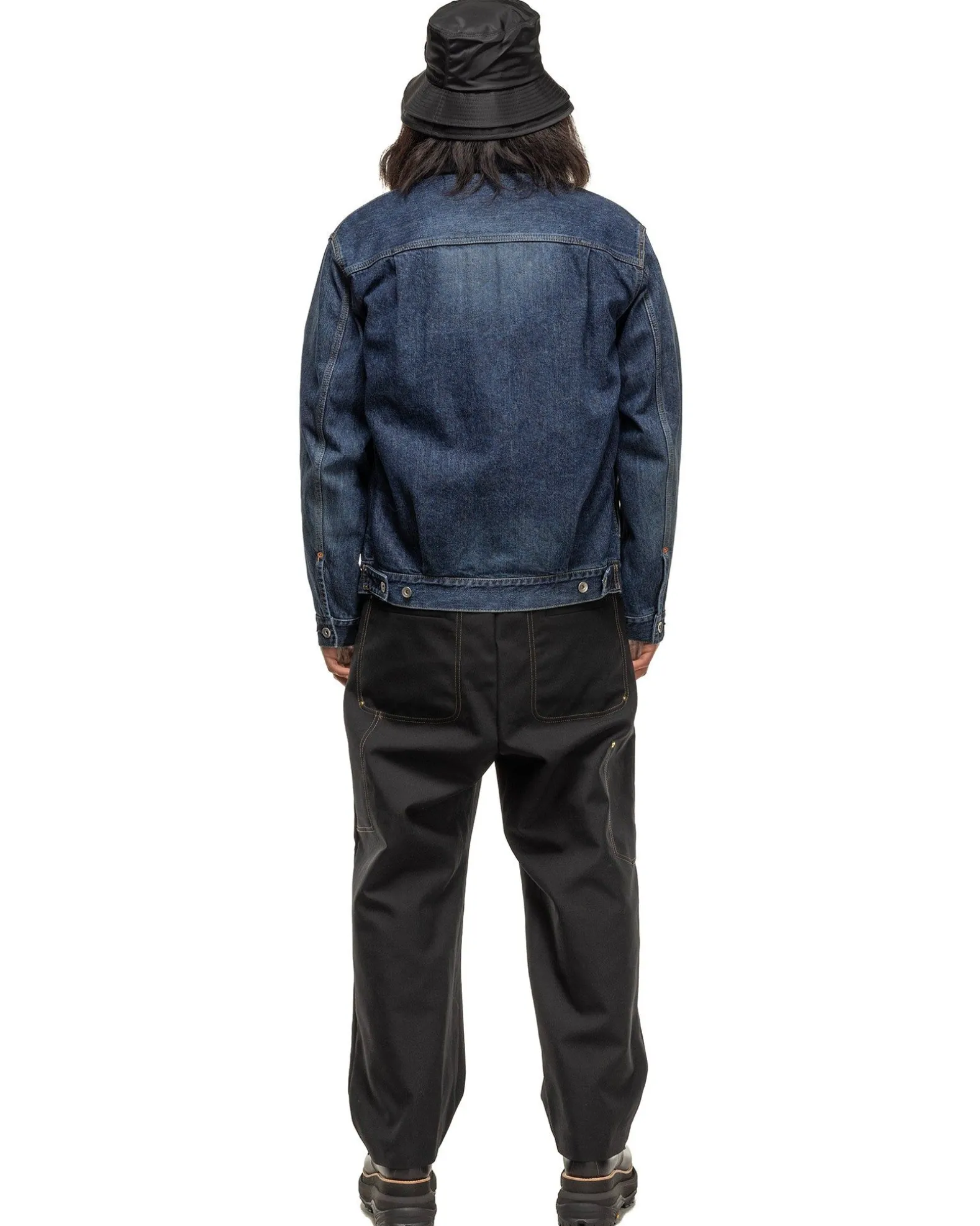 Denim Blouson Blue