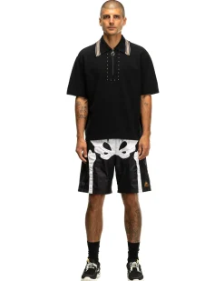Densed Piquet Wrangle Collar Zip-Up Pueblo Polo