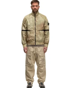 Dissolving Grid Camo Jacket Natural Beige