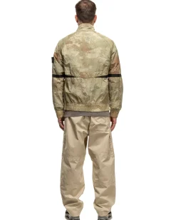 Dissolving Grid Camo Jacket Natural Beige