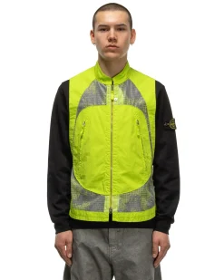 Distorted Ripstop Organza-Tc Vest Pistachio