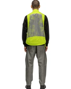 Distorted Ripstop Organza-Tc Vest Pistachio
