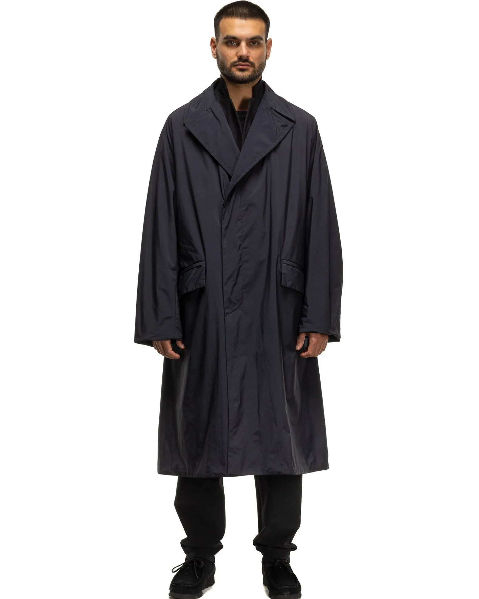 Dual Point Device Coat Navy