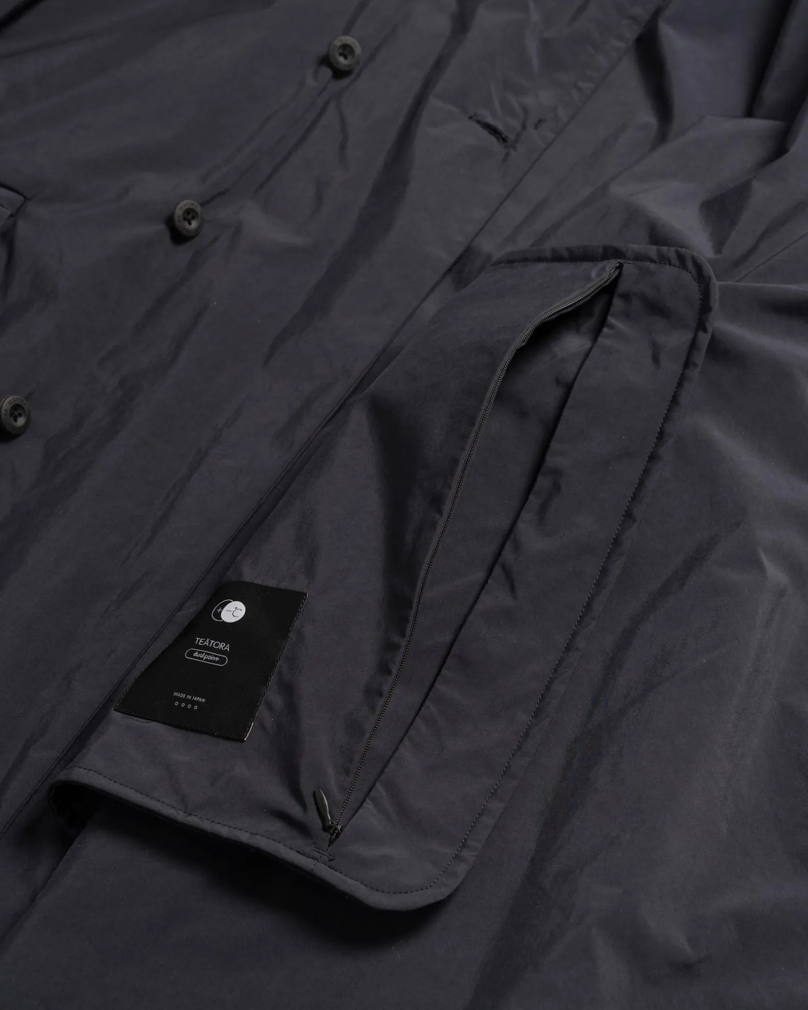Dual Point Device Coat Navy