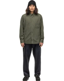 Dweller L/S B.D. Shirt C/L Oxford Olive