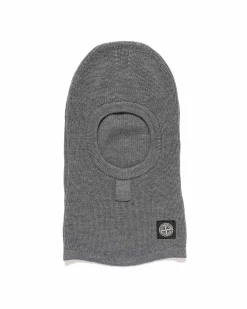 English Coast Wool Balaclava Melange Dark Grey