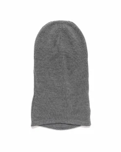 English Coast Wool Balaclava Melange Dark Grey