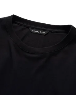 Excel Relaxed Fit T-Shirt L/S-Siro Cotton Jersey Black