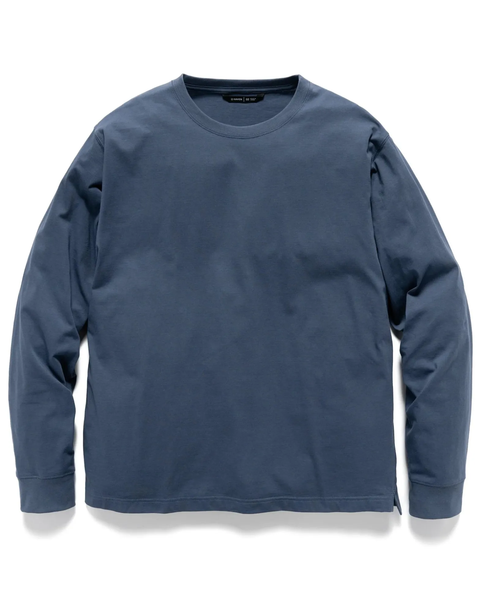 Excel Relaxed Fit T-Shirt L/S-Siro Cotton Jersey Nightshadow
