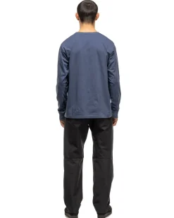 Excel Relaxed Fit T-Shirt L/S-Siro Cotton Jersey Nightshadow