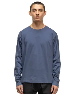 Excel Relaxed Fit T-Shirt L/S-Siro Cotton Jersey Nightshadow