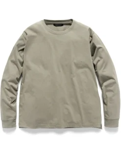 Excel Relaxed Fit T-Shirt L/S-Siro Cotton Jersey Sage