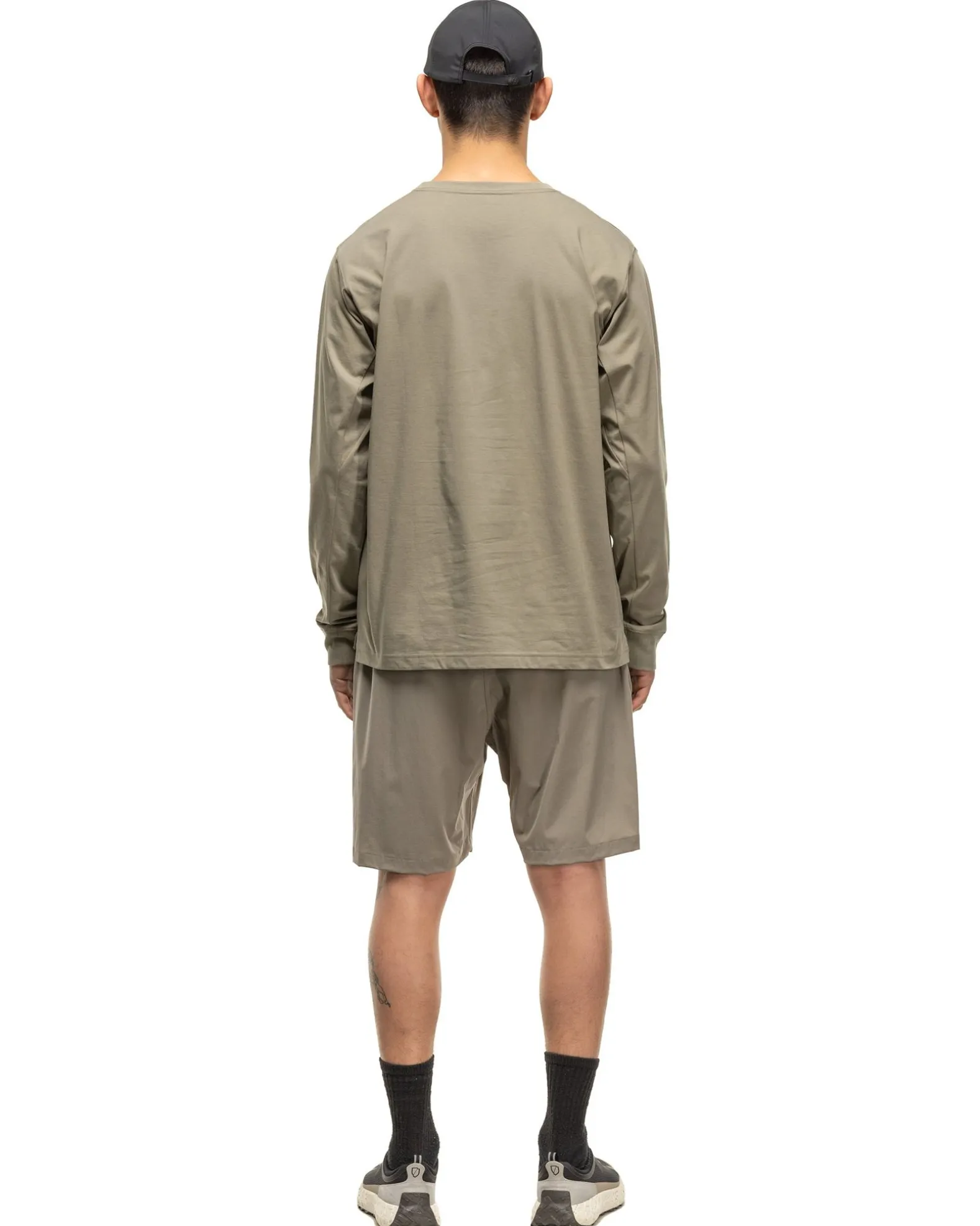 Excel Relaxed Fit T-Shirt L/S-Siro Cotton Jersey Sage