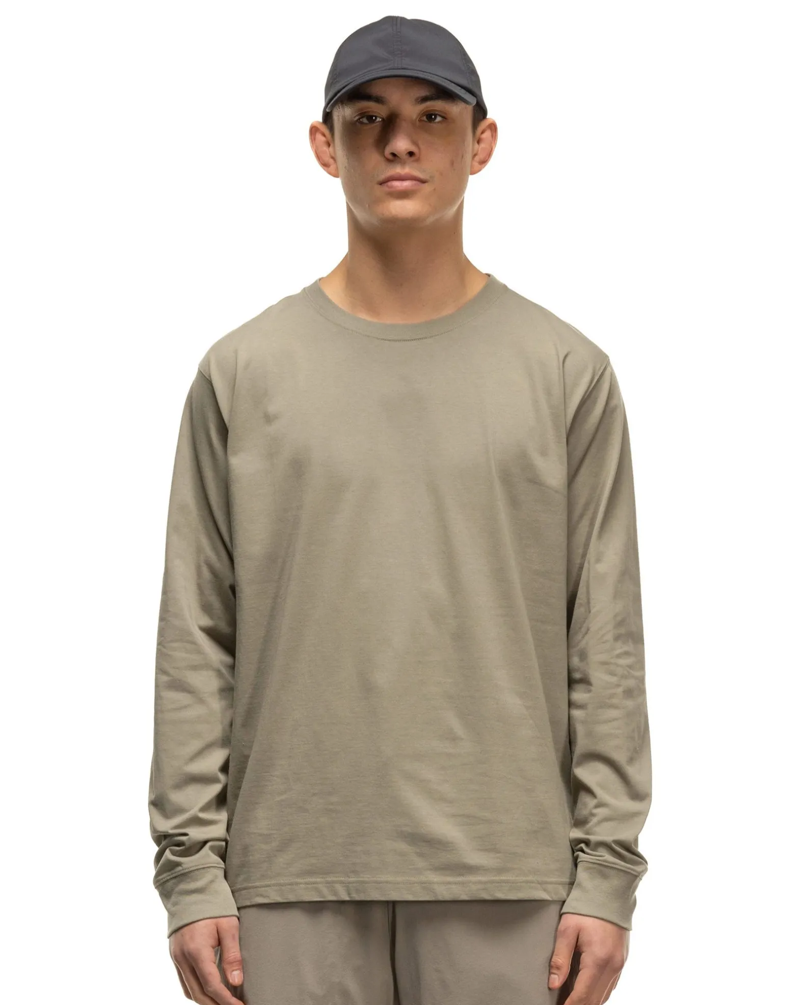 Excel Relaxed Fit T-Shirt L/S-Siro Cotton Jersey Sage