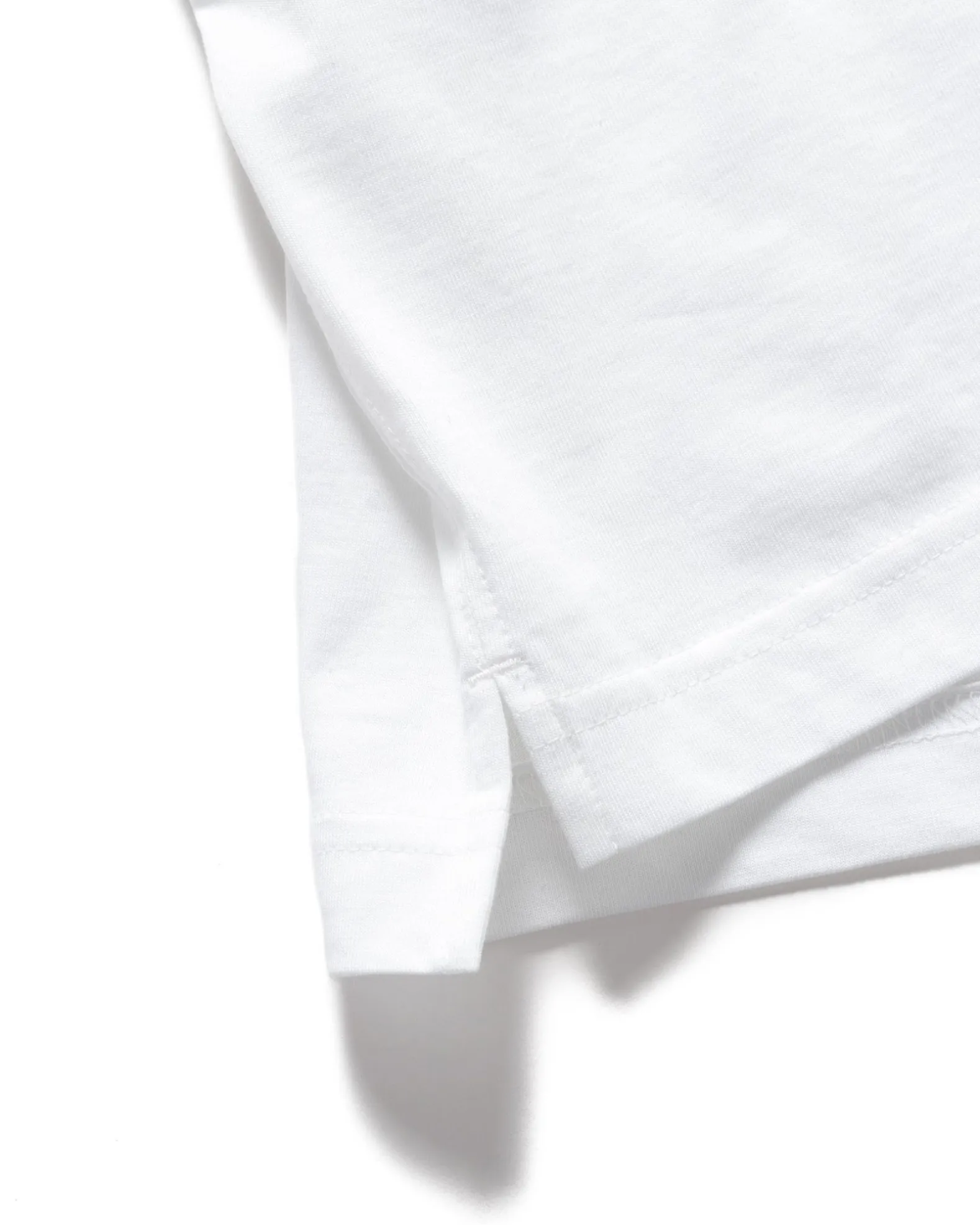 Excel Relaxed Fit T-Shirt L/S-Siro Cotton Jersey White
