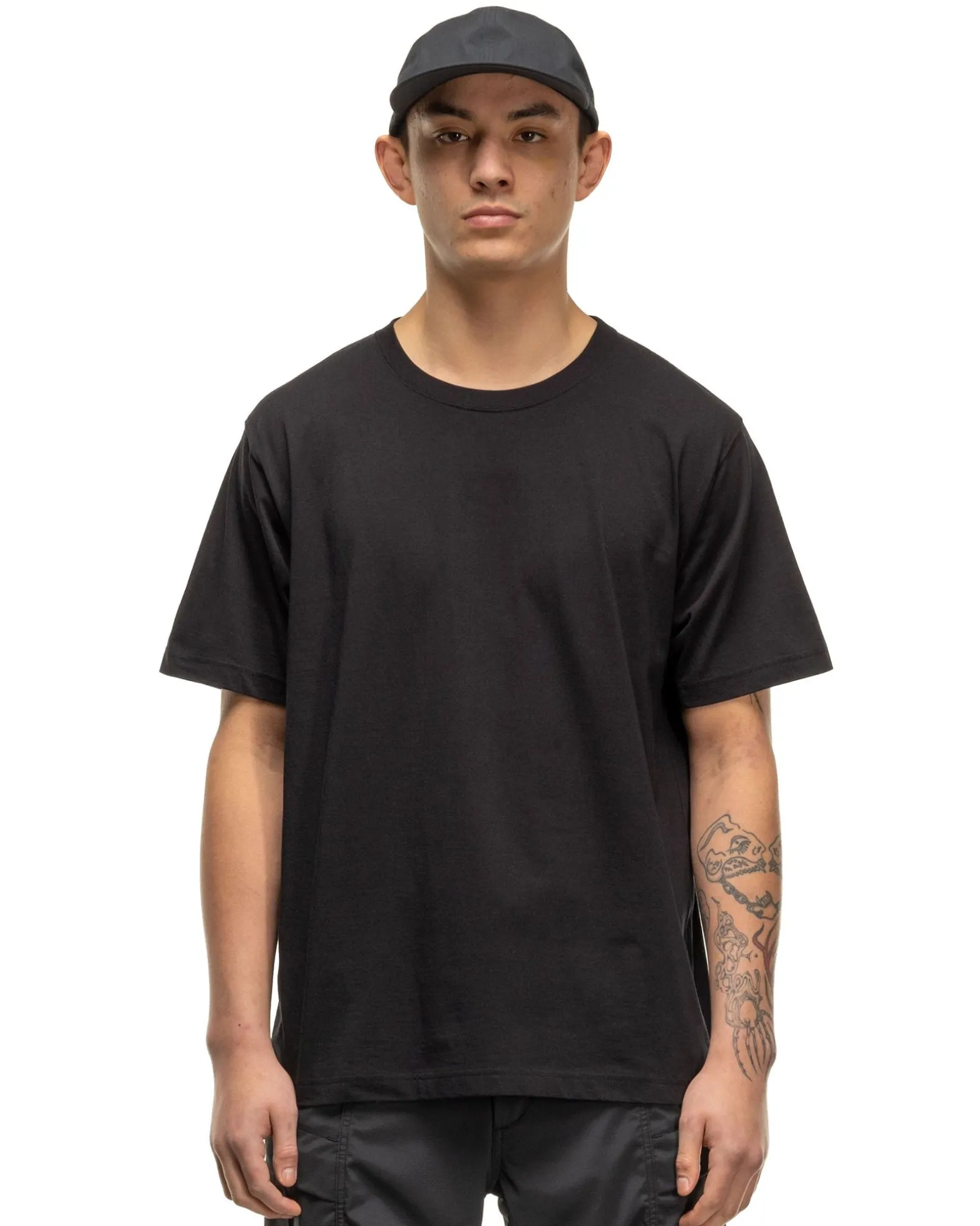 Excel Relaxed Fit T-Shirt S/S-Siro Cotton Jersey Black