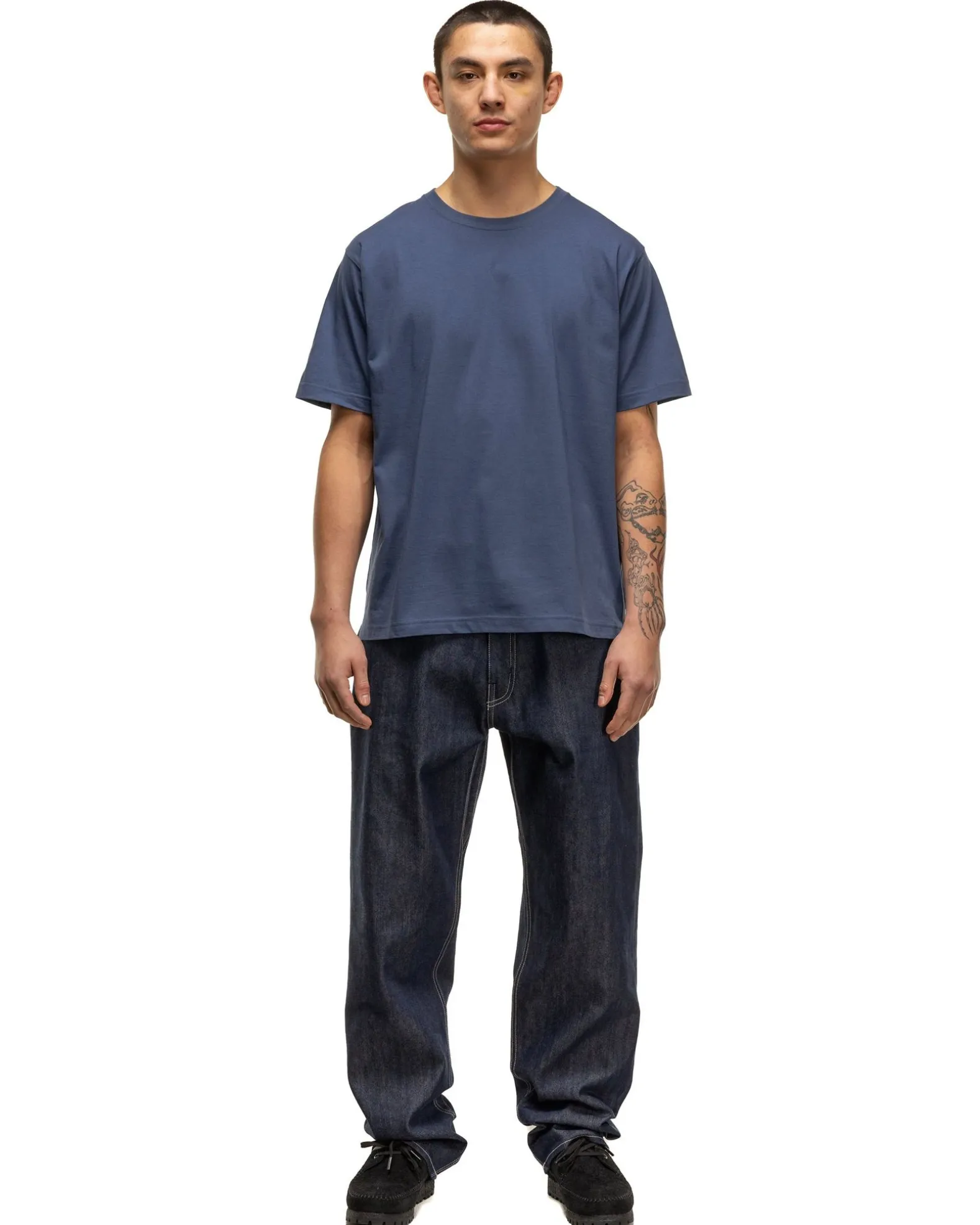 Excel Relaxed Fit T-Shirt S/S-Siro Cotton Jersey Nightshadow