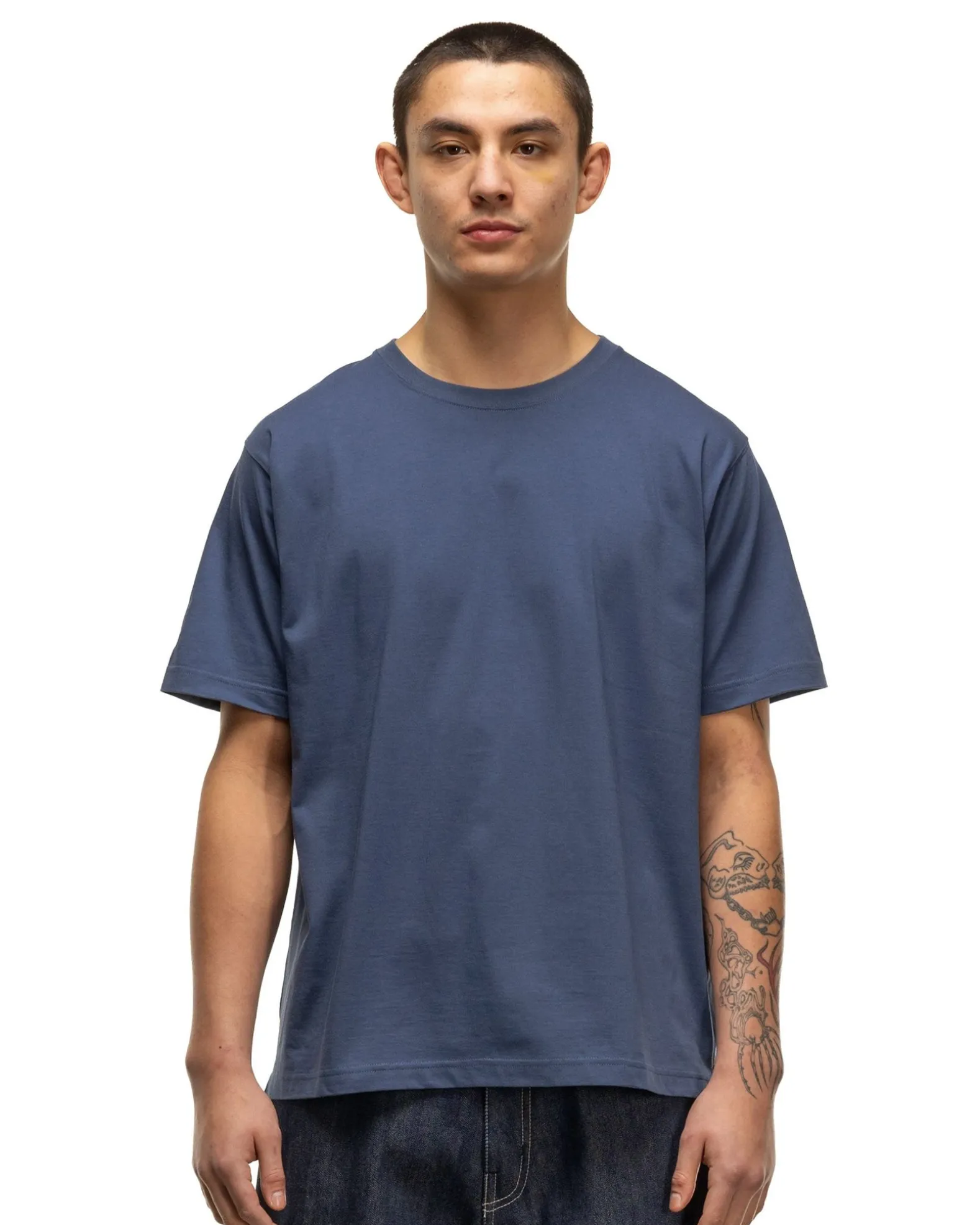 Excel Relaxed Fit T-Shirt S/S-Siro Cotton Jersey Nightshadow
