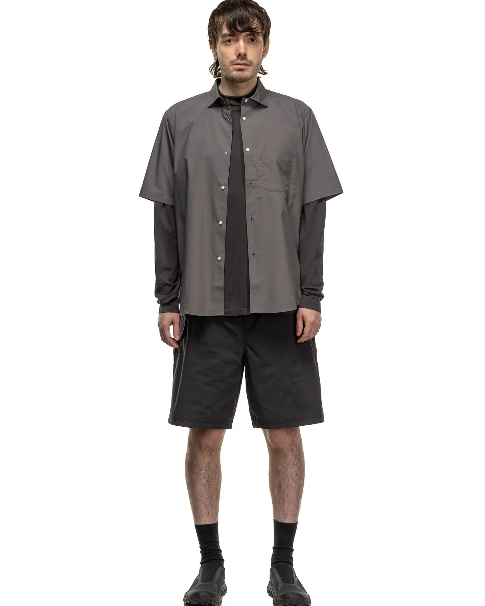 Field Mil Shorts Dark Charcoal