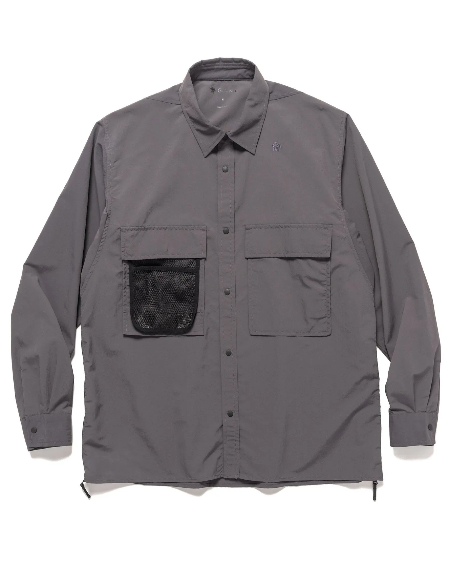 Field Venti Nylon Shirt Deep Charcoal