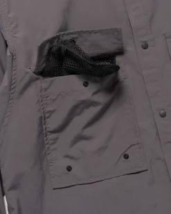 Field Venti Nylon Shirt Deep Charcoal