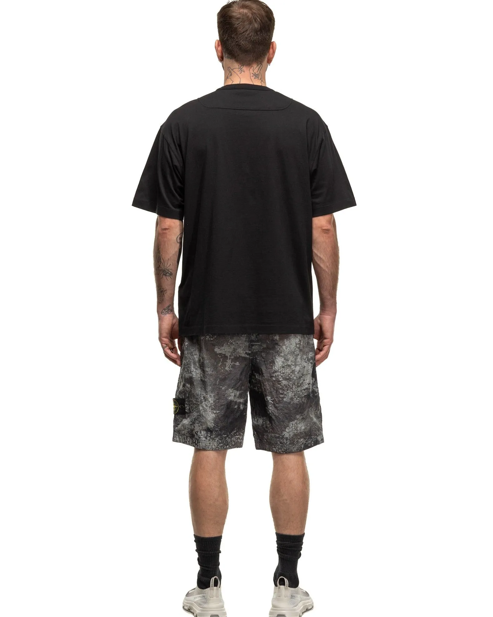 Fissato' Treatment Short Sleeve T-Shirt Black