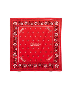 Flower Bandana Red