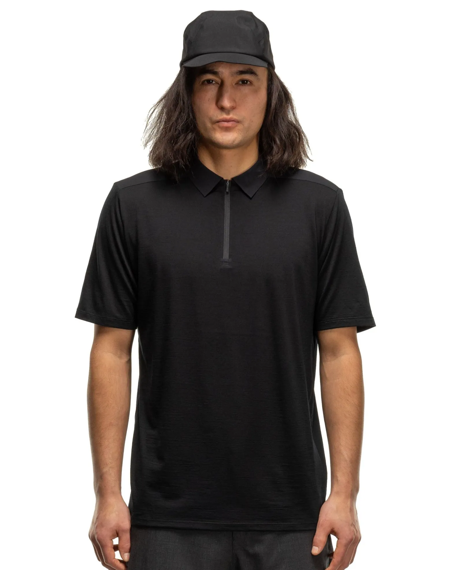 Frame Ss Polo Shirt Black