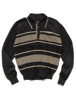 14G Cotton Carol Polo Black