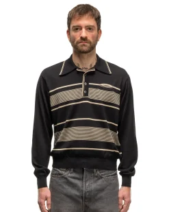 14G Cotton Carol Polo Black