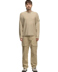 Ghost Piece Crewneck Knit Beige