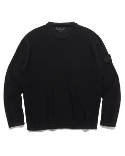 Ghost Piece Crewneck Knit Black