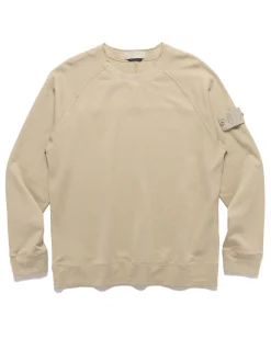 Ghost Piece Crewneck Sweatshirt Beige