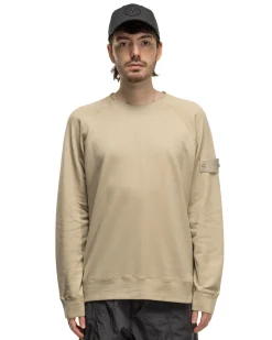 Ghost Piece Crewneck Sweatshirt Beige
