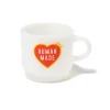 Glass Mug White