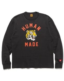 Graphic L/S T-Shirt #03 Black