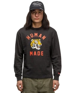 Graphic L/S T-Shirt #03 Black